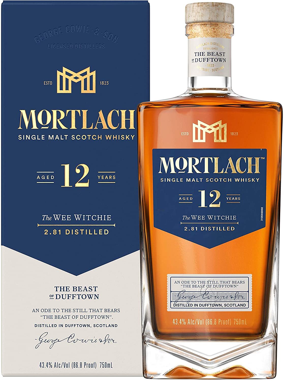 Mortlach 12 Yo Speyside Single Malt Scotch thumbnail