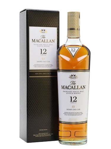 Macallan 12 Year Old Sherry Oak Speyside Single Malt Scotch Whisky