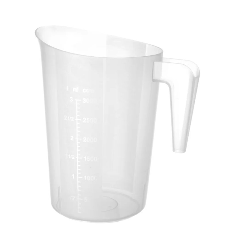 Hendi Målekande Plast Stabelbar 3l