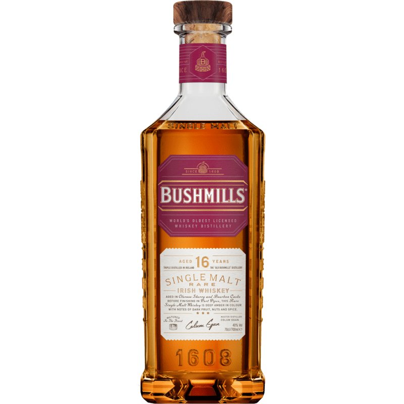 Bushmills 16 Yo Irish Single Malt Fl 70