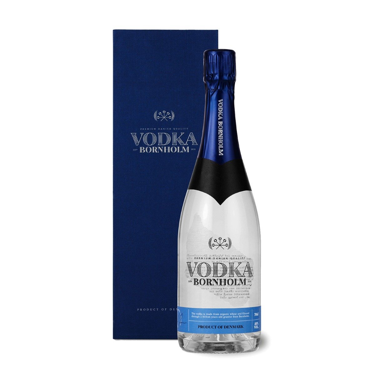 Vodka Bornholm økologisk Premium Vodka