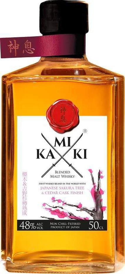 Kamiki Sakura Wood Blended Malt Whisky 50 Cl. thumbnail