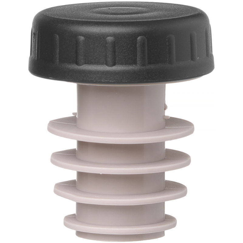 Flaskestopper Rillet Kork Med Låg