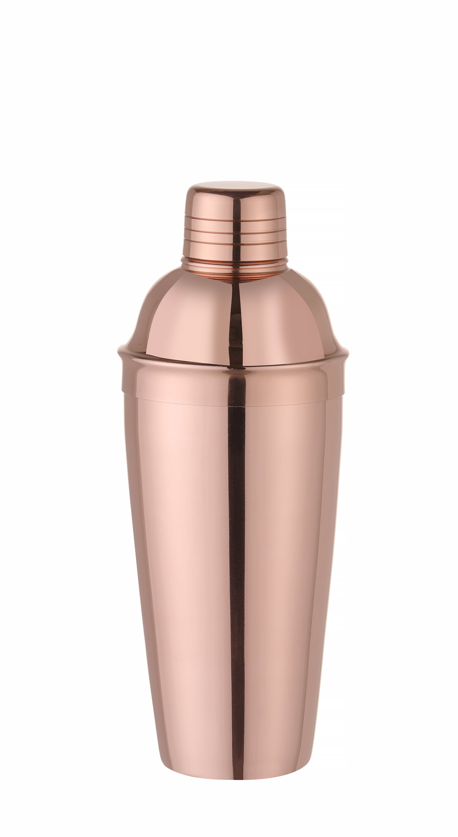 Cobbler Shaker Kobber 0,75 L - 3-delt Cocktailshaker
