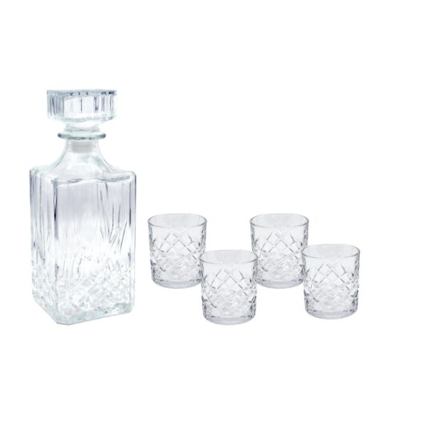 Koop Karaffel Med 4 Krystal Glas Gaveæske