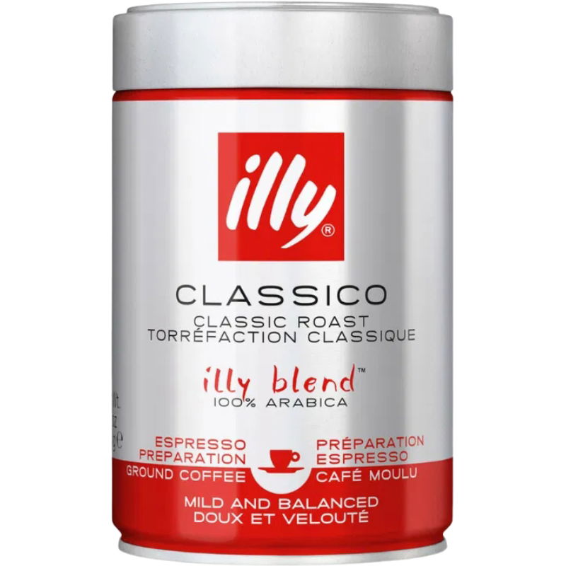 Illy Classic Roast Filter Malet Kaffe 250g