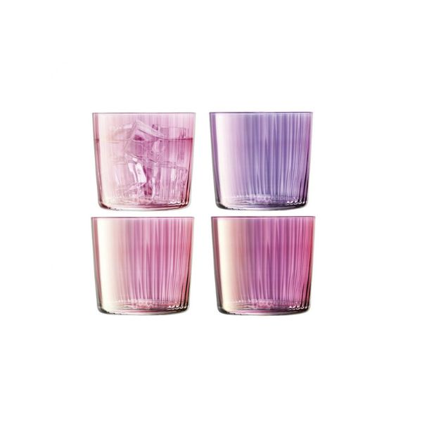 Drikkeglas Gems Granat Sæt 4 Lsa 310ml, 7,3x8x8cm