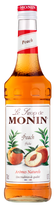 Monin Syrup Peach / Fersken Fl 70