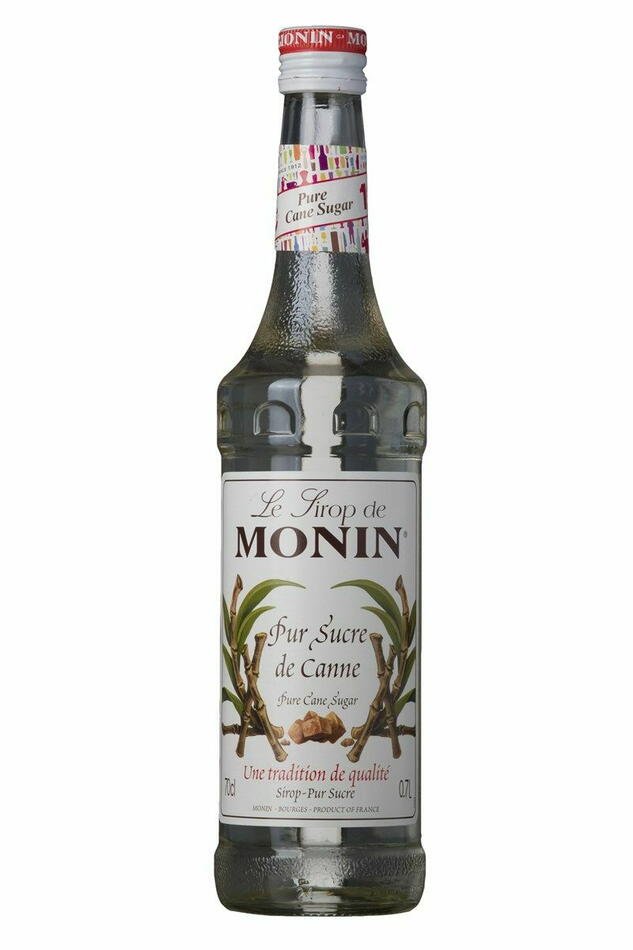 Monin Syrup Cane Sugar / Rørsukker Fl 70