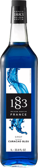 1883 Syrup Blue Curacao 1 Ltr
