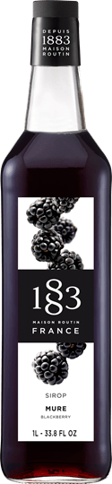 Billede af 1883 Syrup Blackberry / Brombær 1 Ltr