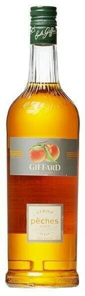 Giffard Syrup Peach / Fersken 1 Ltr