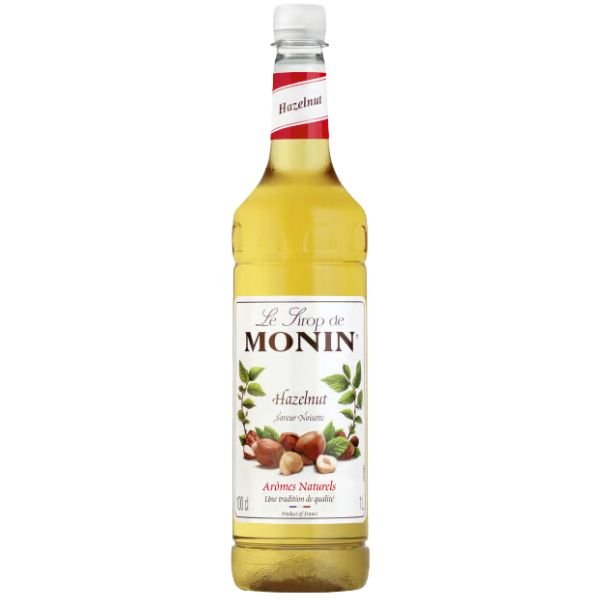 Monin Syrup Hazelnut / Hasselnød Pet 100