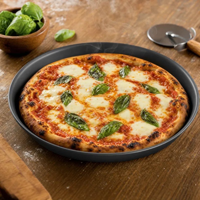 Pizzaform Blåstål 200 Mm