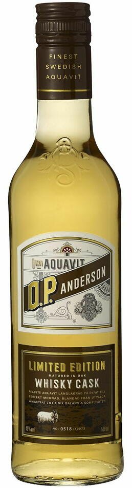 O.P. Anderson Whisky Cask Aquavit Fl 50 thumbnail