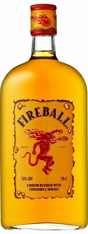 Fireball Cinnamon Whisky Liqueur Fl 70
