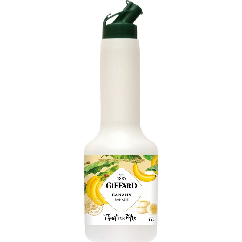 Giffard Puré Mix Banana 1 Ltr