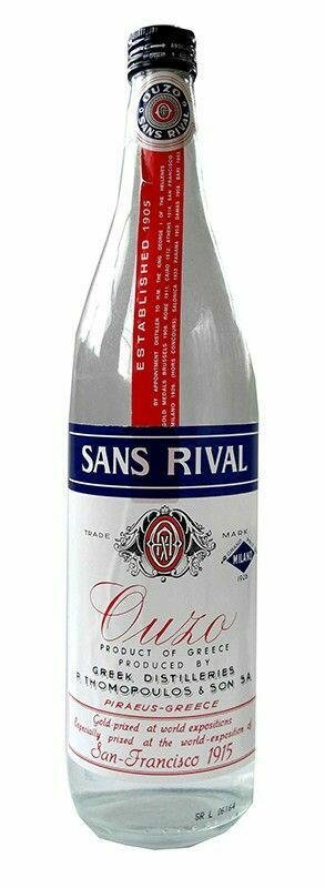 SANRIVAL Ouzo "Sans Rival" Fl 70