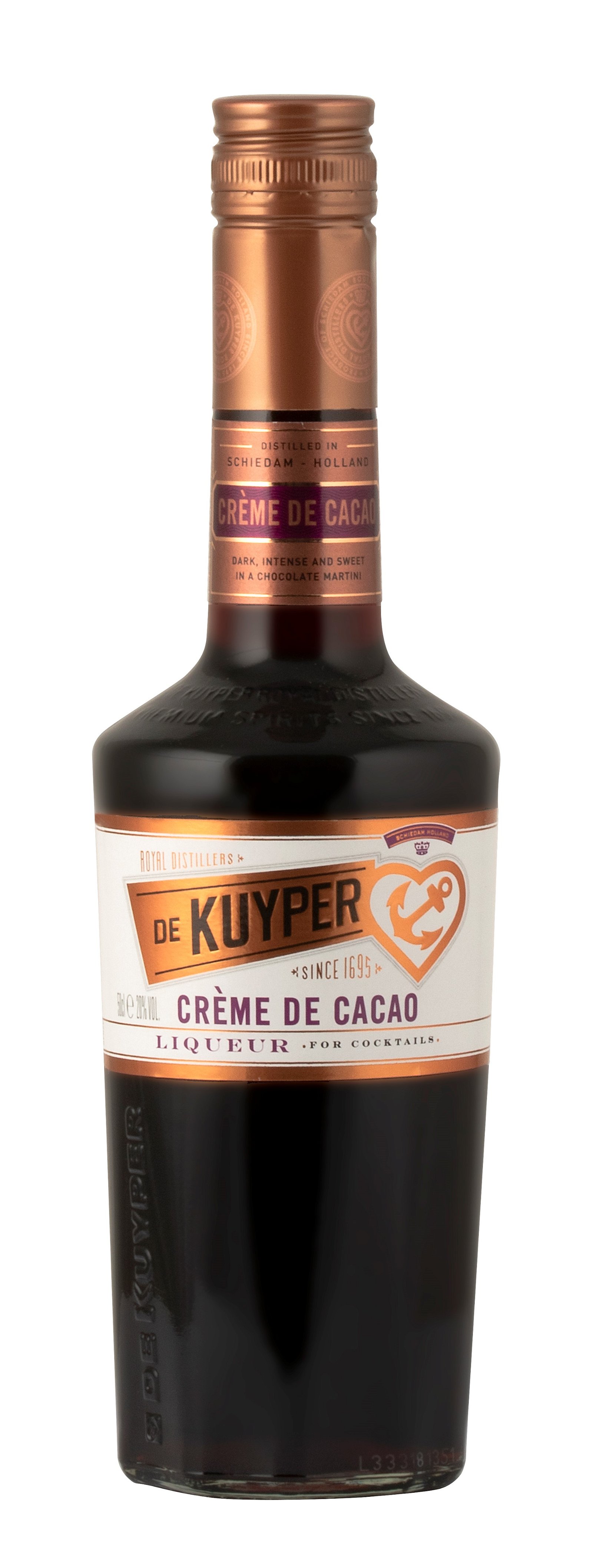 DEKUYPER De Kuyper Liqueur Creme De Cacao Brown Fl 70