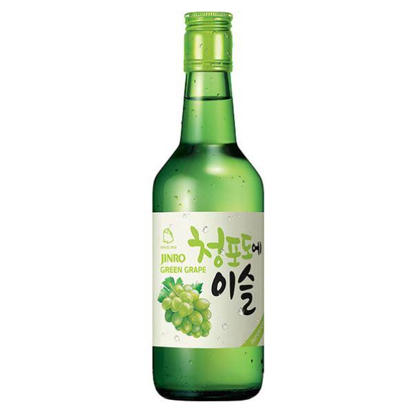 Jinro Chamisul Green Grape Soju Fl 35