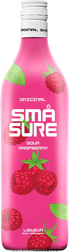 Små Sure Raspberry 1 Ltr