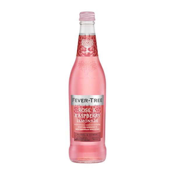 Fever-tree Rosé & Hindbær Lemonade 8x50cl +Pant