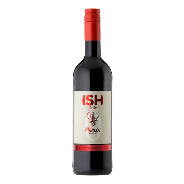 Chateau Del Ish Rødvin Merlot - Alkoholfri 75 Cl