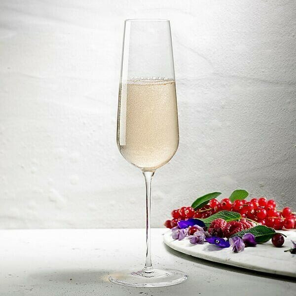 Champagneglas Stem Zero, Nude 300ml (2 Stk.)