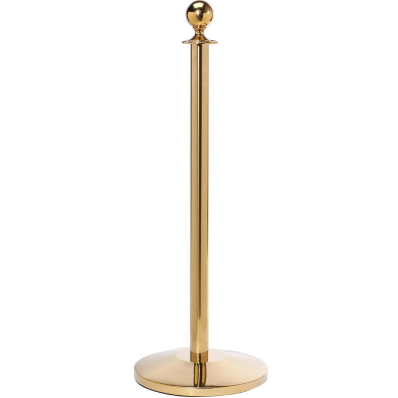 Afspærringsstolpe,Â­ Guld 100 x 35 Cm.