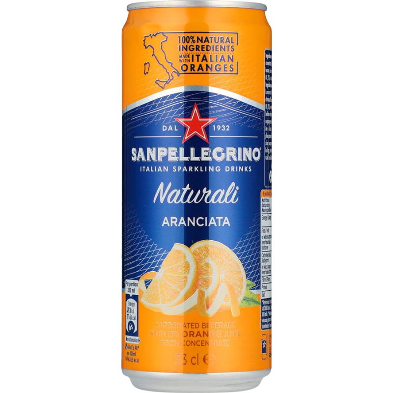 San Pellegrino Appelsin/arancia 33 Cl.