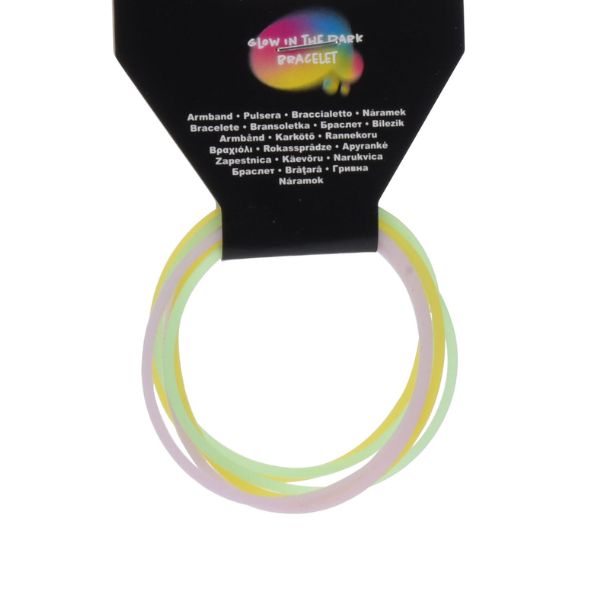 Armbånd Der Lyser i Mørket 6 Stk Armbånd Der Lyser i Mørket 6 Stk
