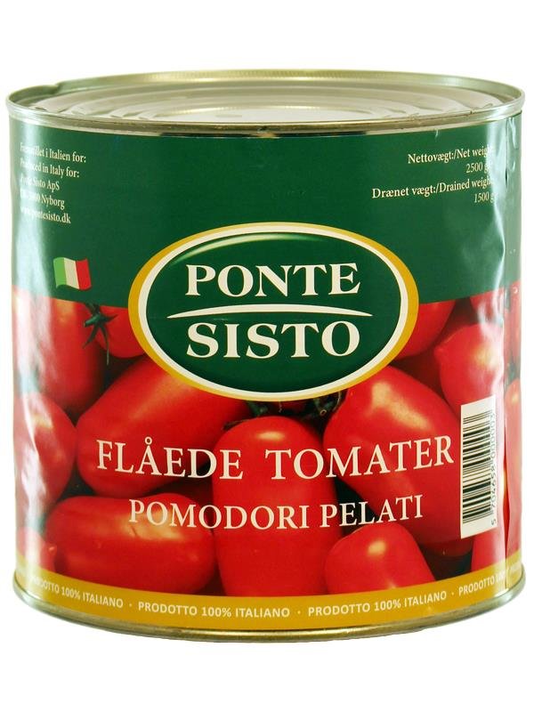 Tomater Flået Ds (3 Kg)
