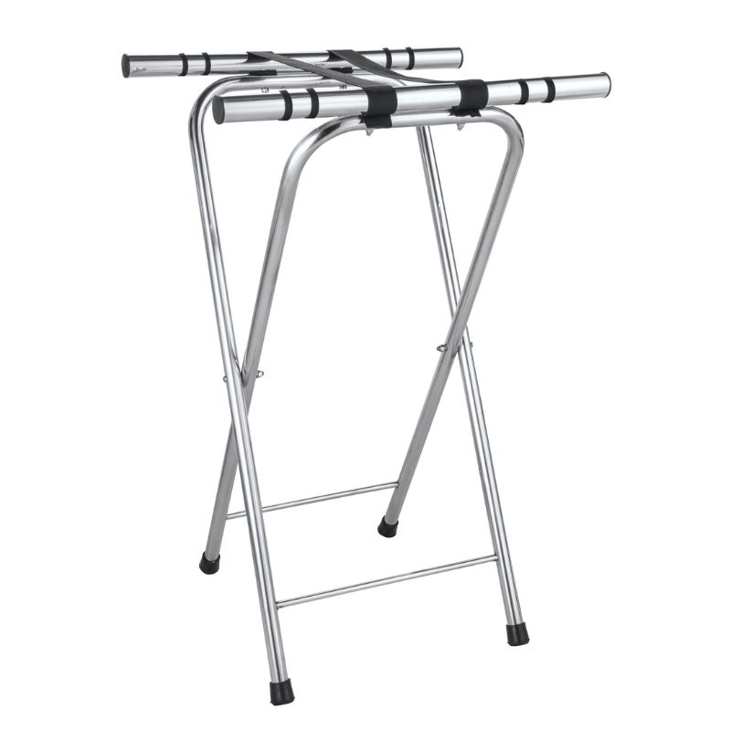 Sammenklappeligt Bakkestativ Rustfrit Stål 520x410x800 Mm