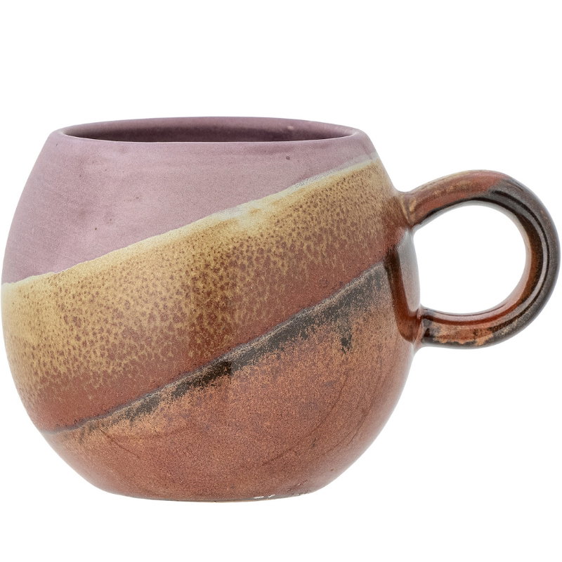 Bloomingville - Paula Kop, Lilla, Stentøj, D9xH8 cm