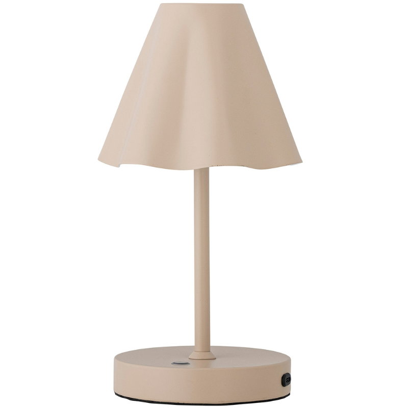 Lianna Portable Lampe, Genopladelig, Natur, Metal billede