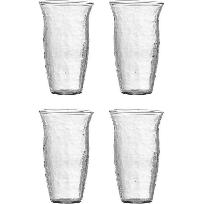 Asha Drikkeglas, Klar, Genanvendt Glas 4 Stk