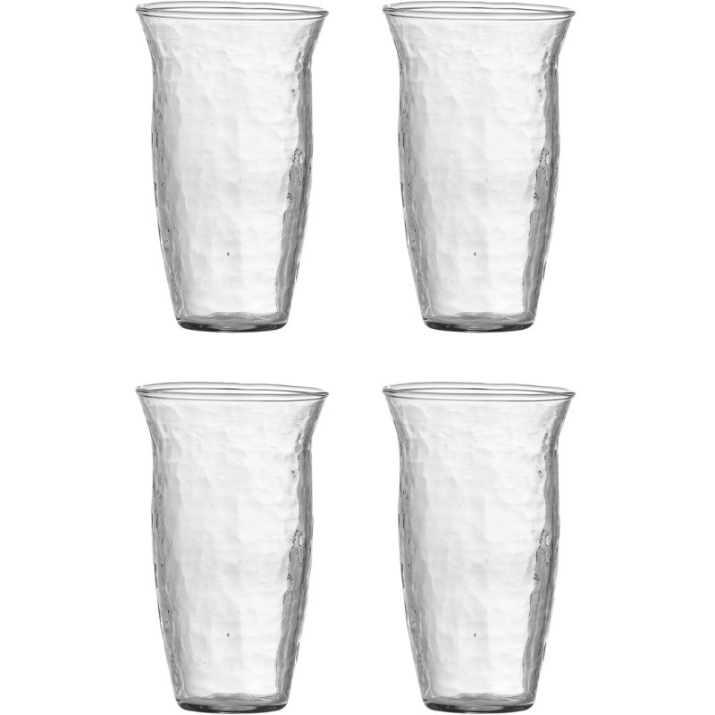 Asha Drikkeglas, Klar, Genanvendt Glas 4 Stk