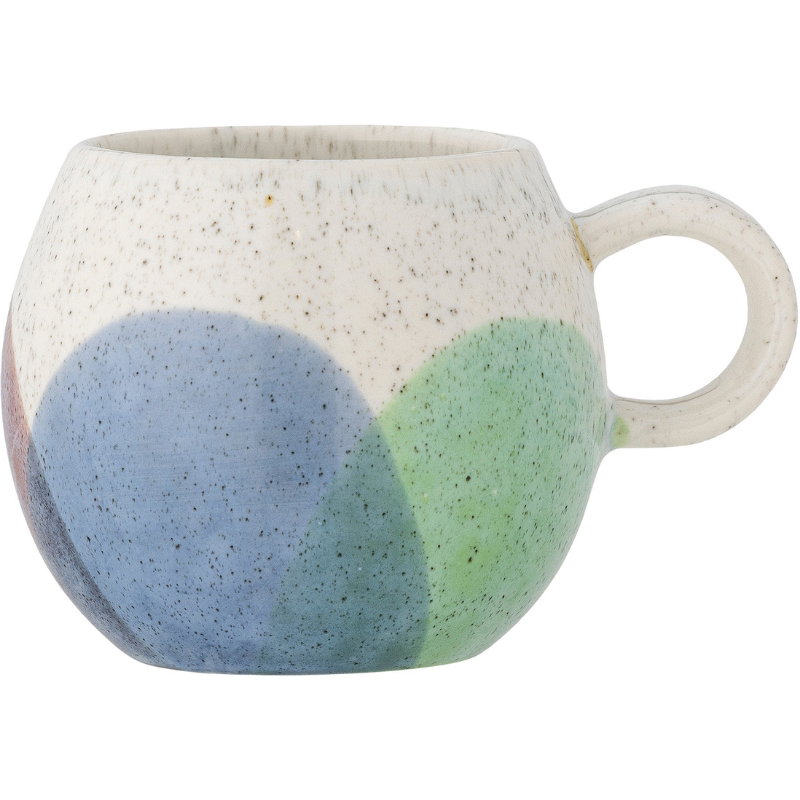 Bloomingville - Paula Kop, Blå, Stentøj, D9xH8 cm