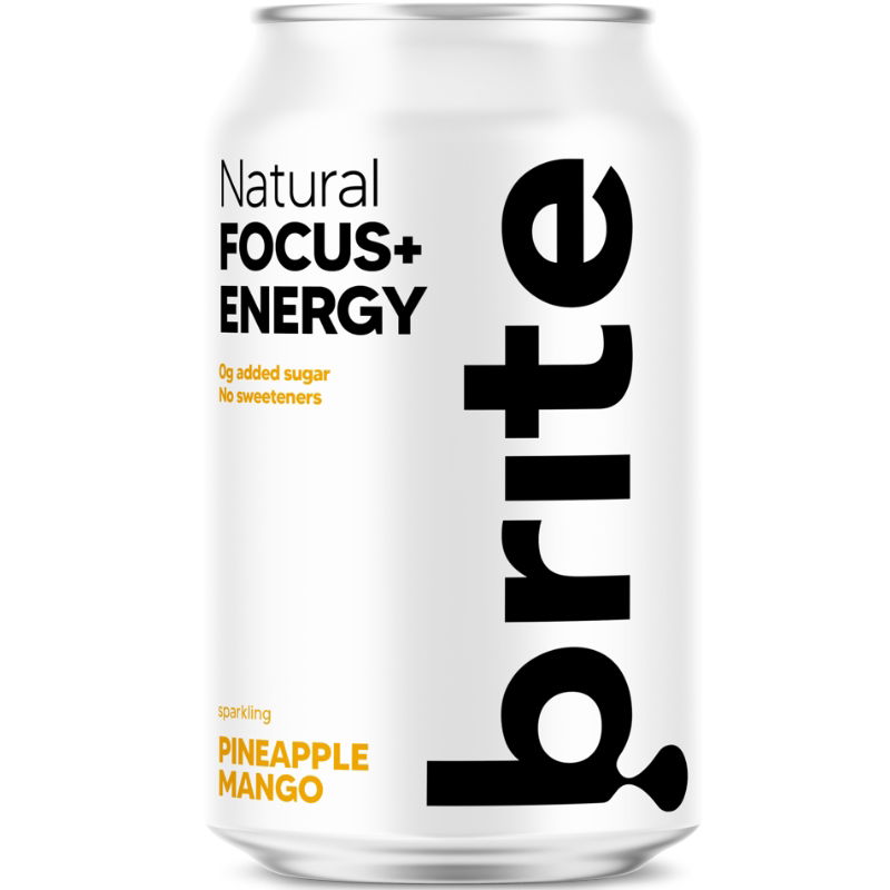 Brite Energy, Pineapple & Mango 33cl