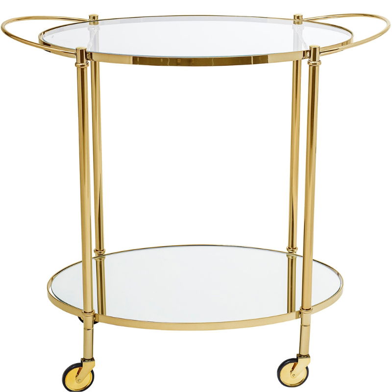 Fine Barbord, Guld, Glas