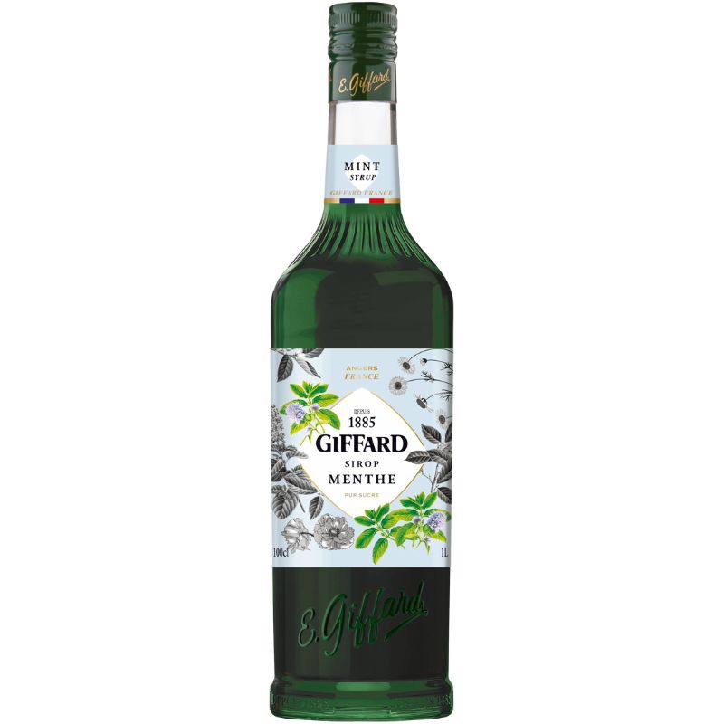 Giffard Syrup Green Mint 1 Ltr