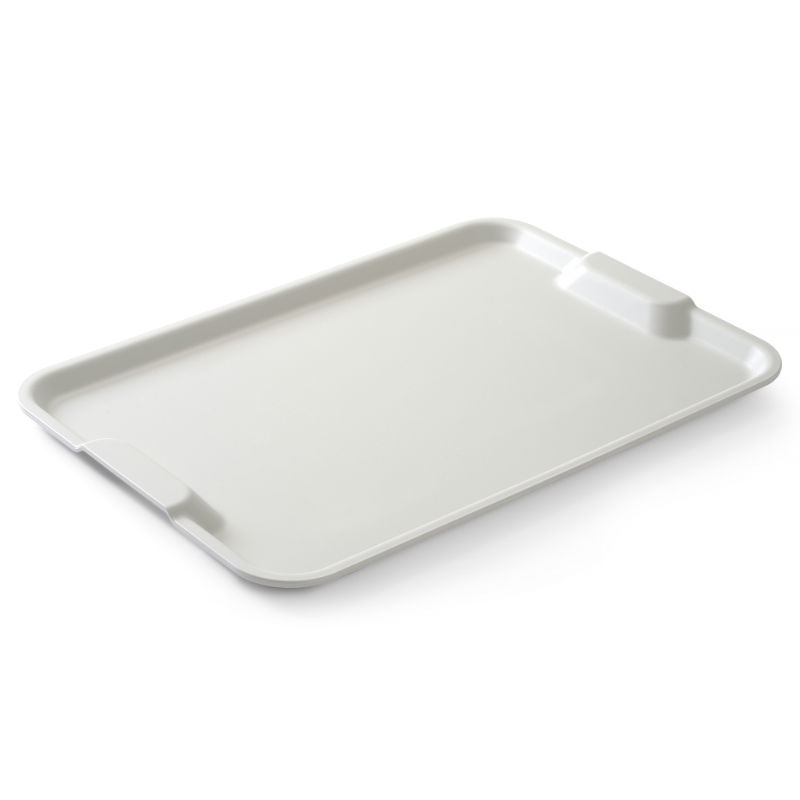 Serveringsbakke Grå Med Håndtag Euronorm 530x370 Mm Pp