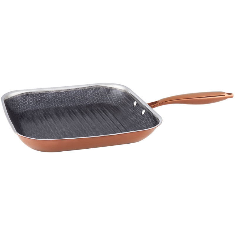 HÃ¢ws Santo Grillpande 28 Cm Med Hybridbelægning  -  Rose Gold