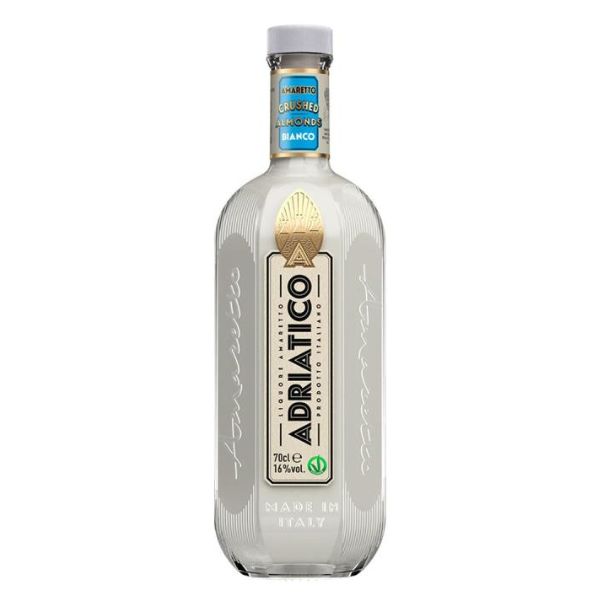 Adriatico Amaretto Bianco Crushed Almonds Fl 70