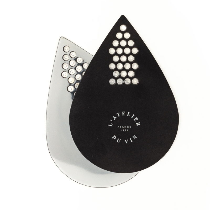 Verseur Aérateur Souple Silver og Black Vinskænker