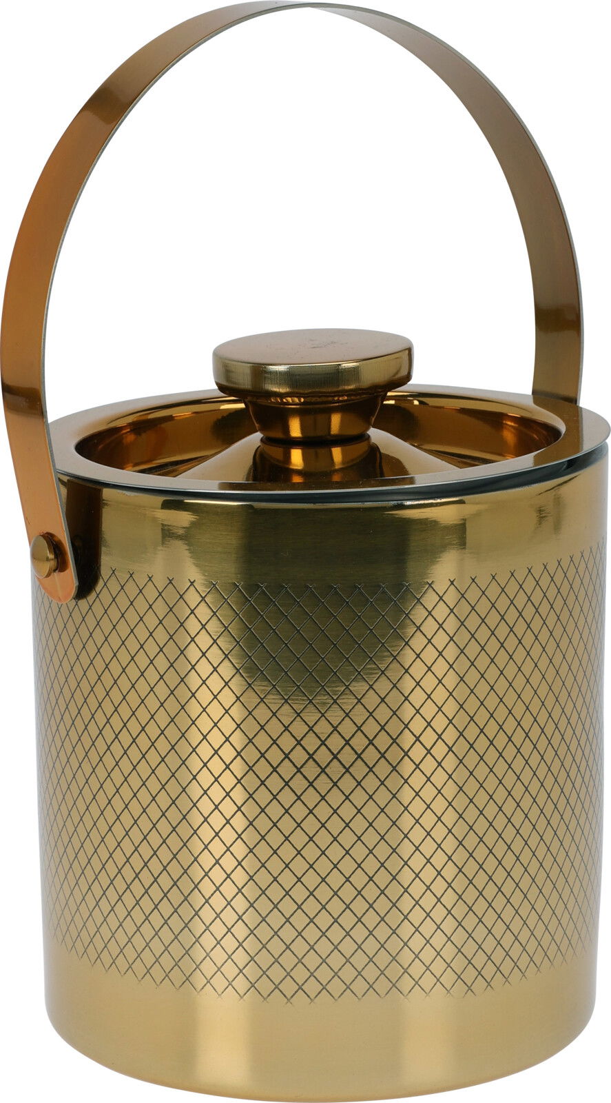 Isterningsspand 1,5l Guld