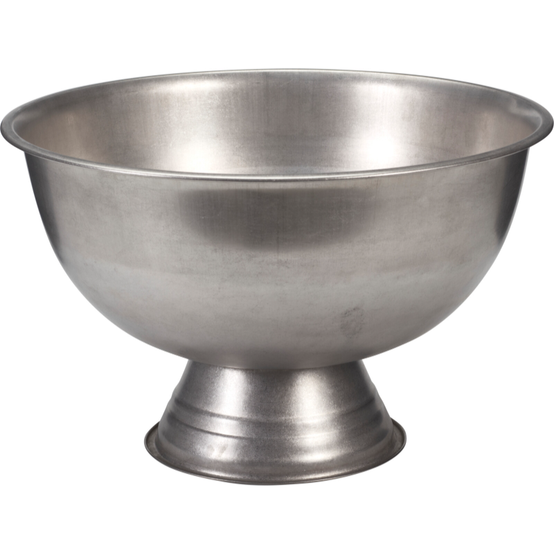 Skål På Fod Rustfrit Stål Stonewashed Ø39,5cm 6 Stk