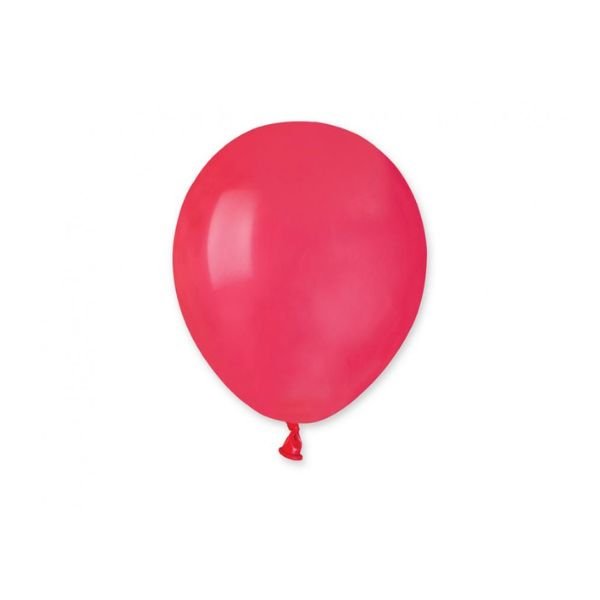 Ballon A50 Pastel 5 Rød 100 Stk.