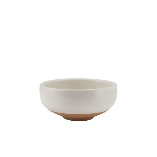 Genware Kava White Stent&oslash;js Sk&aring;l Med Rund Bund 11,5 Cm
