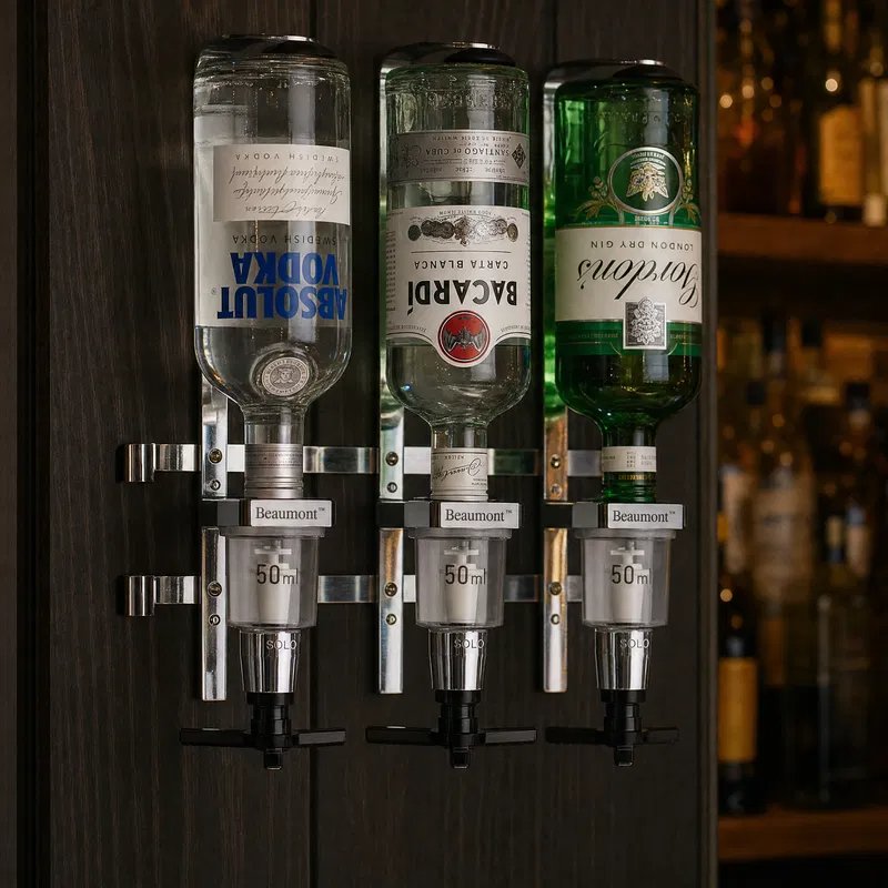 Klassisk Chrome Spiritus Mål 50ml
